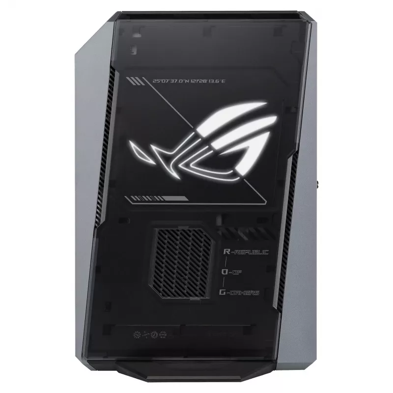 ASUS ROG GR70-N90043AN Mini Gaming PC, AMD Ryzen 9 8940HX, 16GB DDR5, 1TB SSD, RTX 5060, Windows 11 Pro, Black