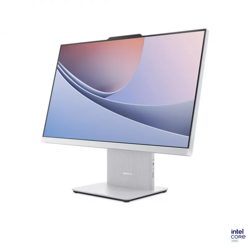 Lenovo IdeaCentre AIO 24ILL11 All-in-One PC, Intel Core Ultra 5 226V, 23.8 inch FHD IPS Anti-Glare 100Hz, 16GB LPDDR5X-8533, 1TB SSD, Intel Arc Graphics, 5MP Webcam, Windows 11, Cloud Grey