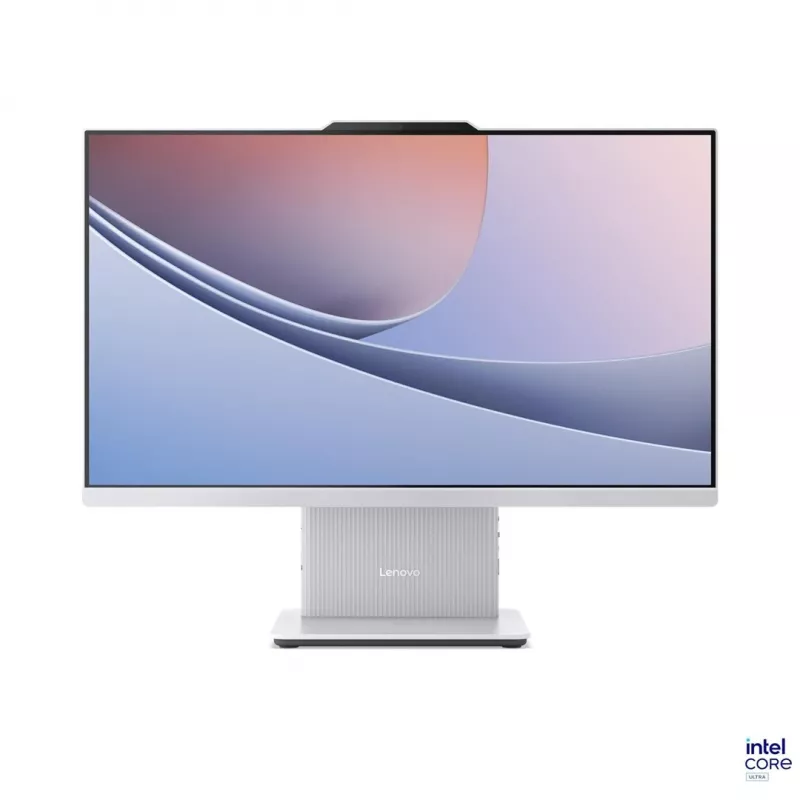 Lenovo IdeaCentre AIO 24ILL11 All-in-One PC, Intel Core Ultra 5 226V, 23.8 inch FHD IPS Anti-Glare 100Hz, 16GB LPDDR5X-8533, 1TB SSD, Intel Arc Graphics, 5MP Webcam, Windows 11, Cloud Grey
