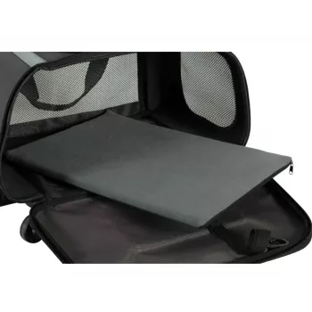 ZOLUX NOMAD Pet Carrier on Wheels for Dogs and Cats 47x32x27 cm Black
