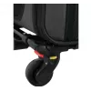 ZOLUX NOMAD Pet Carrier on Wheels for Dogs and Cats 47x32x27 cm Black