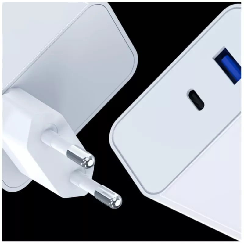 3MK FlowPower 45W PD 3.0 QC4+ GaN Charger White
