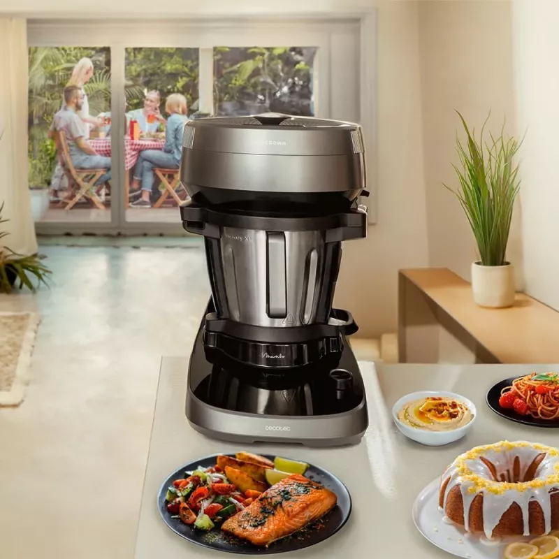 Cecotec Mambo CooKing Victory Multifunctional Food Processor 1700 W 4.5 L Black/Grey