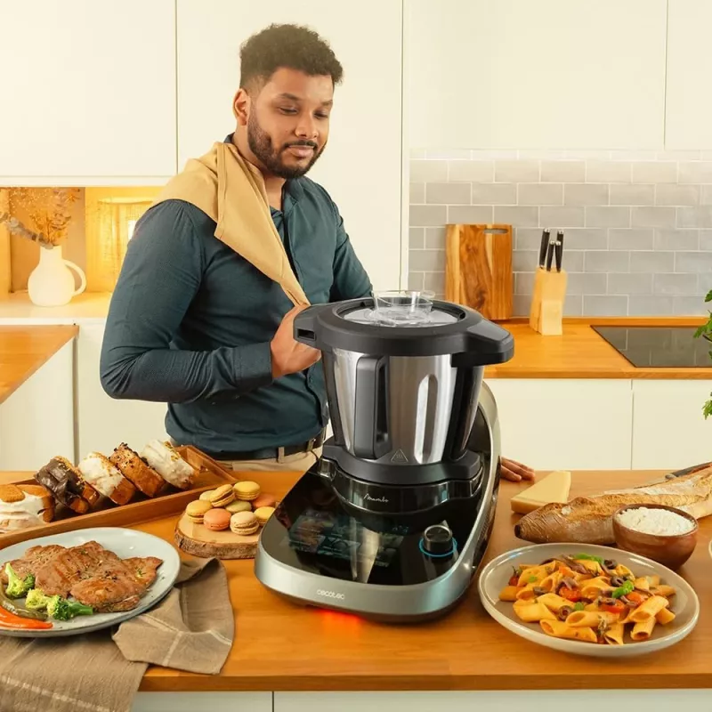 Cecotec Mambo CooKing Victory Multifunctional Food Processor 1700 W 4.5 L Black/Grey