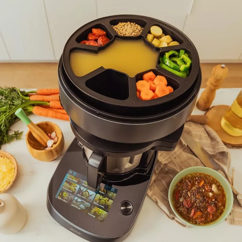 Cecotec Mambo CooKing Victory Multifunctional Food Processor 1700 W 4.5 L Black/Grey