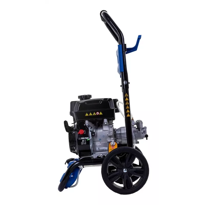 Scheppach HCP5000 High-Pressure Cleaner 180 bar 2700 W with Hose Reel, Detergent Tank, and Accessories
