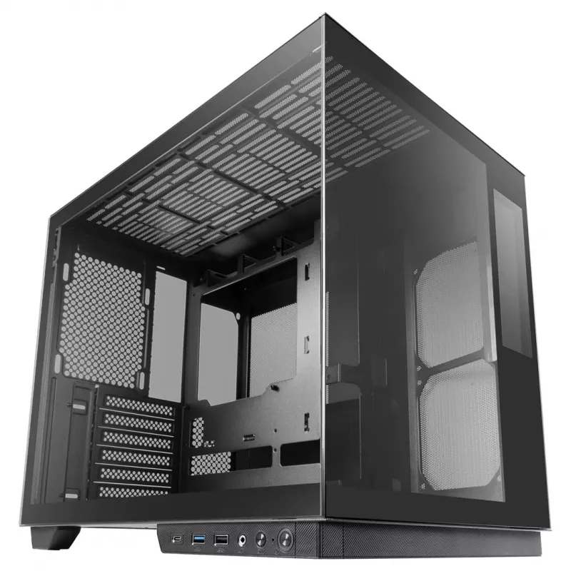 Tacens Mars Gaming MCMIRAGE Midi Tower Computer Case Black