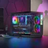 Tacens Mars Gaming MCMIRAGE Midi Tower Computer Case Black