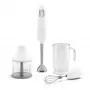 SMEG HBF03WHEU Immersion Blender, 700W, Stainless Steel Blending Arm, White