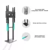 ONKRON FPRO2L-20-B Mobile TV Cart Stand for 55 inch-100 inch TVs, Black