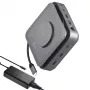 J5CREATE USB-C DOCK DUAL 4K HDMI GAN 140W PD3.1 POWER ADAPTER