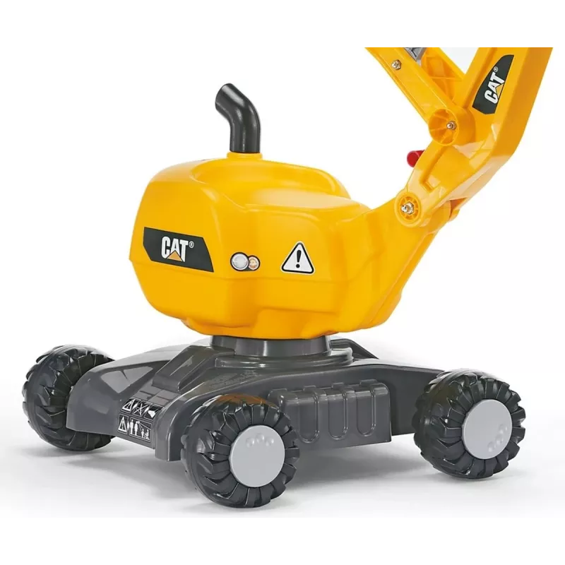 MILLY MALLY Rolly Toys Digger CAT Ride-On Toy Excavator