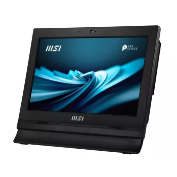 MSI PRO AP162T ADL-042XEU All-in-One PC, Intel N100, 8GB DDR4, 256GB SSD, 15.6 inch Touchscreen, Black