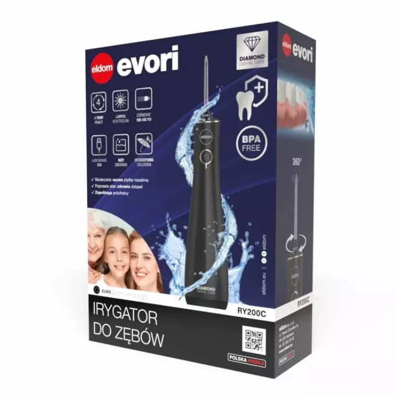 ELDOM Irrigator RY200C Black