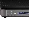 ELDOM GK200 GRILO Contact Grill 2000W Adjustable Thermostat Non-Stick Plates Black/Silver