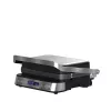 ELDOM GK200 GRILO Contact Grill 2000W Adjustable Thermostat Non-Stick Plates Black/Silver