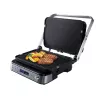 ELDOM GK200 GRILO Contact Grill 2000W Adjustable Thermostat Non-Stick Plates Black/Silver