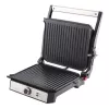 ELDOM GK200 GRILO Contact Grill 2000W Adjustable Thermostat Non-Stick Plates Black/Silver