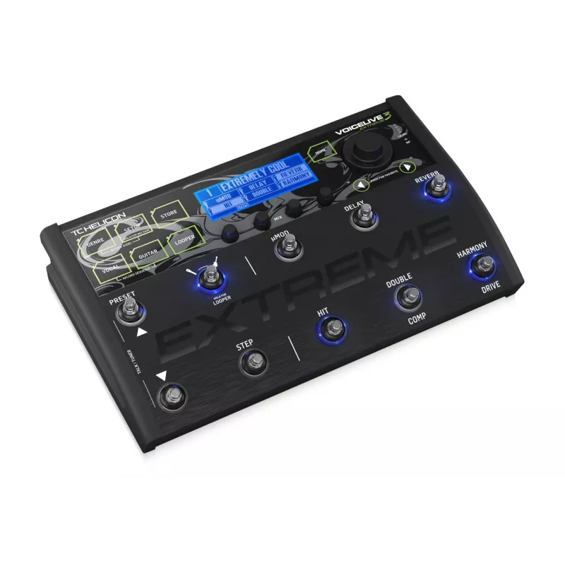 TC-Helicon VoiceLive 3 Extreme - Guitar & Vocal Multi-Effects Processor with Looper