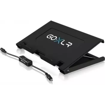 TC Helicon GO XLR Desk Stand – Desktop Stand for GO XLR, Black, Steel