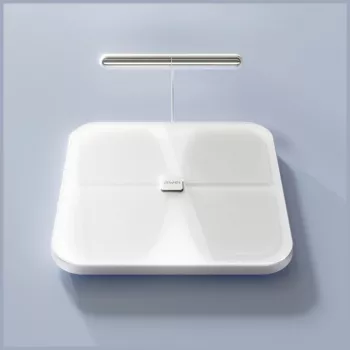AWEI SS1 Multifunctional Body Scale with Bluetooth 5.0, White