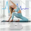 AWEI SS1 Multifunctional Body Scale with Bluetooth 5.0, White