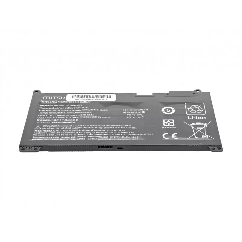 MITSU Battery for HP 450 G4, 470 G4 3500 mAh (40 Wh) 11.4 Volt