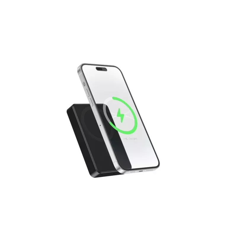 Gembird PB10-WPC15M-01 Magnetic Wireless Powerbank 15W, 10000 mAh, Black