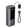 Gembird PB10-PD20-LCD-02 Compact Fast Charging Power Bank with LCD Display, 20W, 10000 mAh, Space Grey