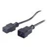 APC Power Cord - IEC 60320 C19 to IEC 60320 C20, 2.5m, Black