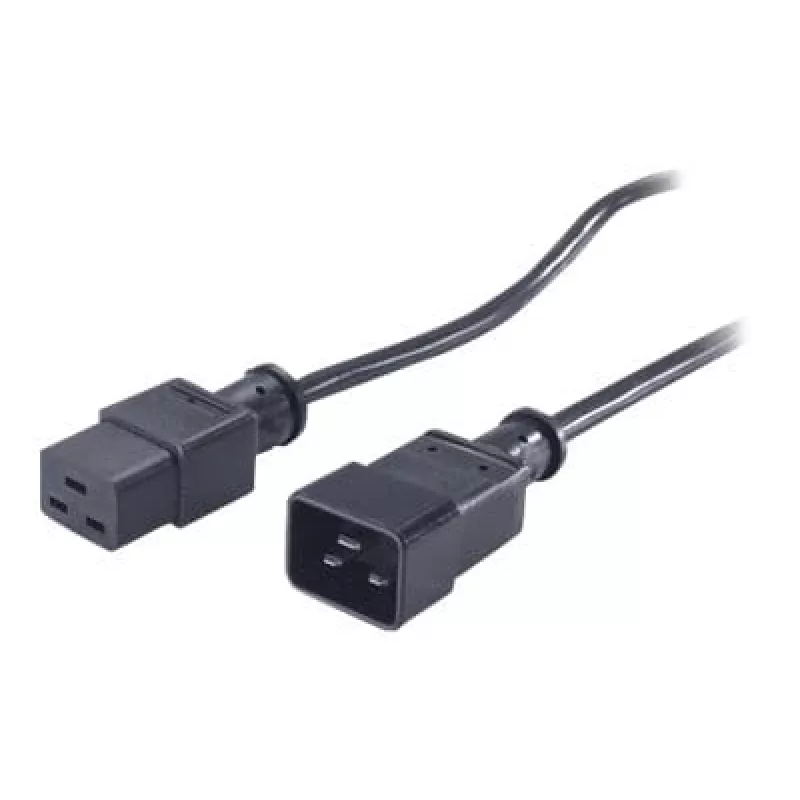 APC Power Cord - IEC 60320 C19 to IEC 60320 C20, 2.5m, Black