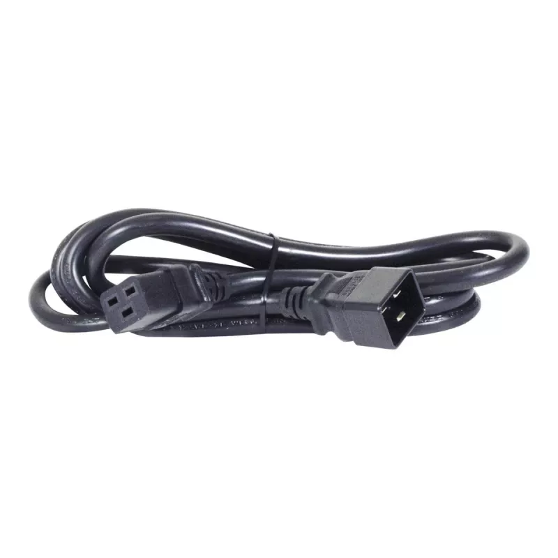 APC Power Cord - IEC 60320 C19 to IEC 60320 C20, 2.5m, Black