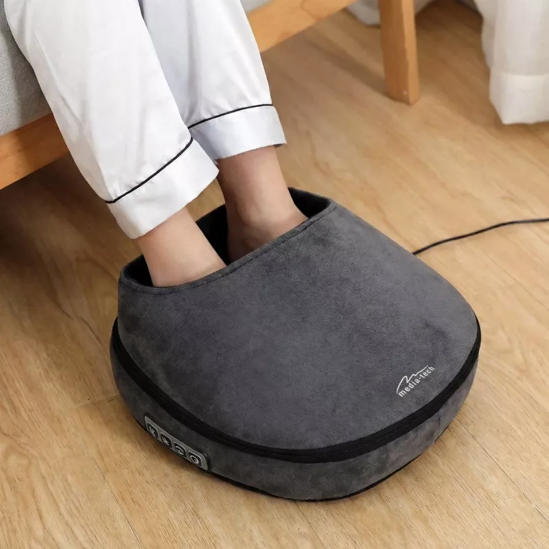 Media-Tech MT6541 Warming Feet Massager with Shiatsu and Air Compression