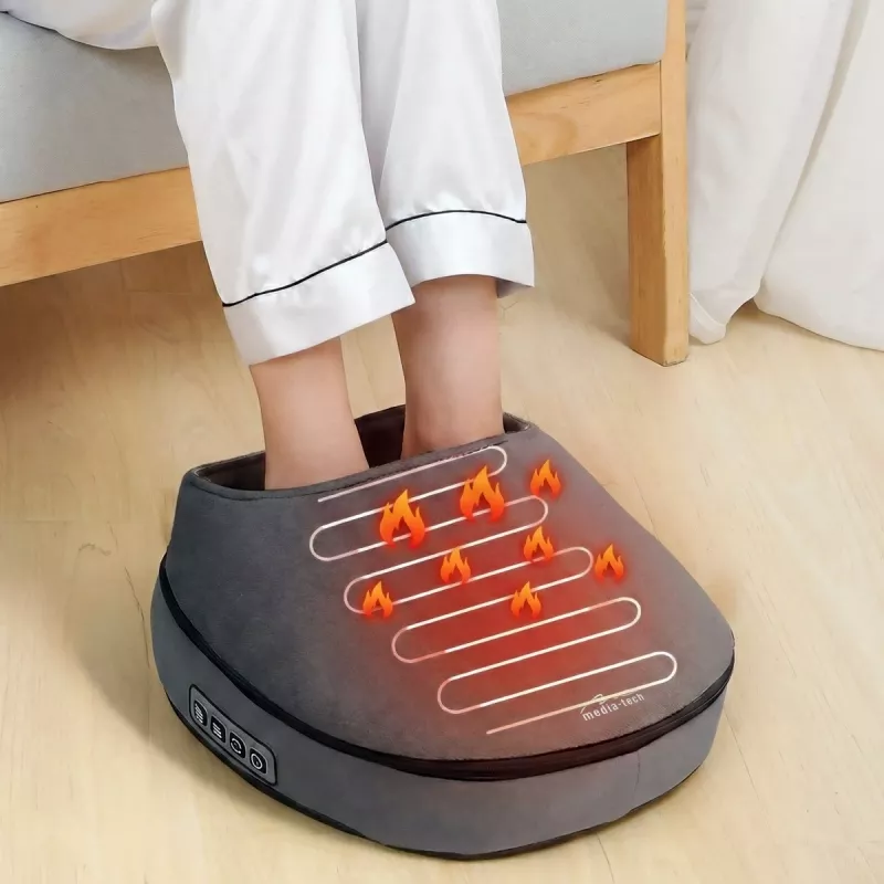 Media-Tech MT6541 Warming Feet Massager with Shiatsu and Air Compression