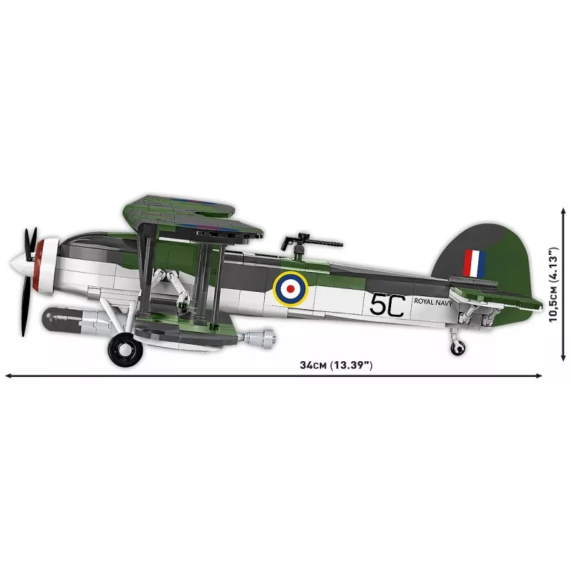 COBI KLOCKI Blocks Fairey Swordfish Executive Edition 959 Pieces