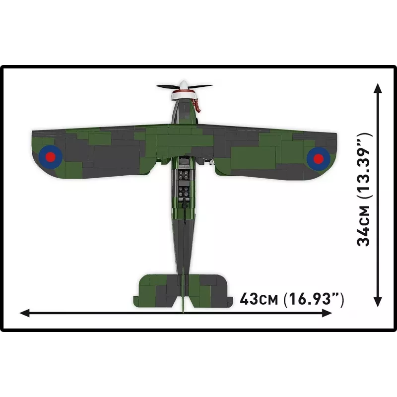 COBI KLOCKI Blocks Fairey Swordfish Executive Edition 959 Pieces