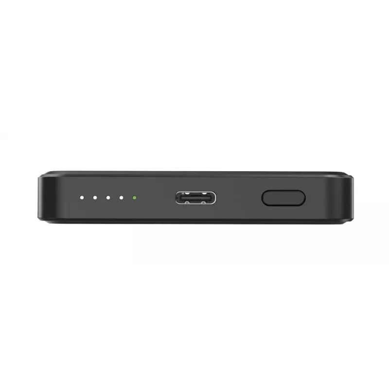 Gembird PB05-WPC15M-01 Magnetic Wireless Power Bank 15W, 5000mAh, Black