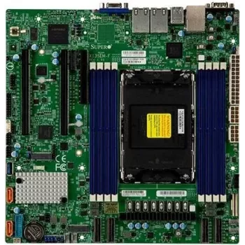 Supermicro X13SEM-F Micro ATX Motherboard, LGA 4677, Intel C741, DDR5, IPMI