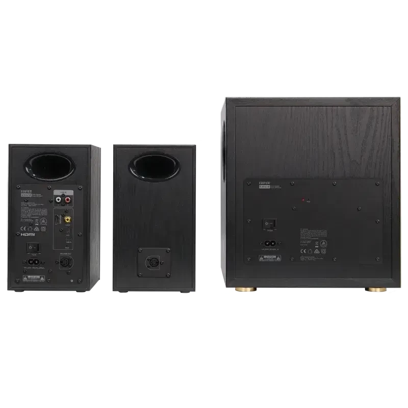 Edifier S355DB 2.1 Bookshelf Speaker System with Subwoofer, Black