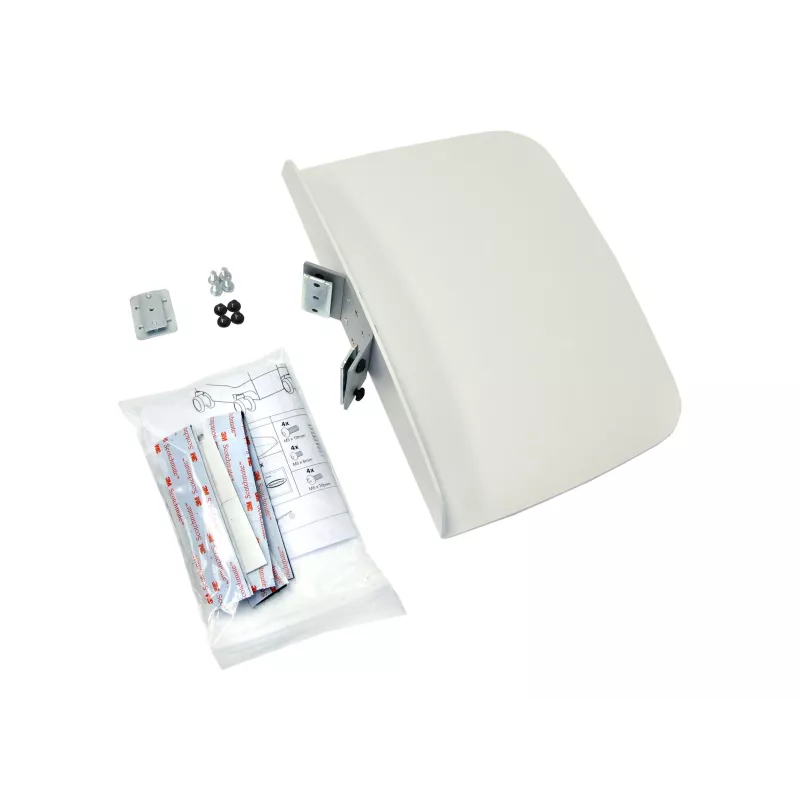 Ergotron Utility Shelf - Mounting Component (Fasteners, Shelf for Cart) - for Printer - White - for Neo-Flex ESD WorkSpace; TeachWell LCD Mobile Digital Platform, Mobile Digital Platform