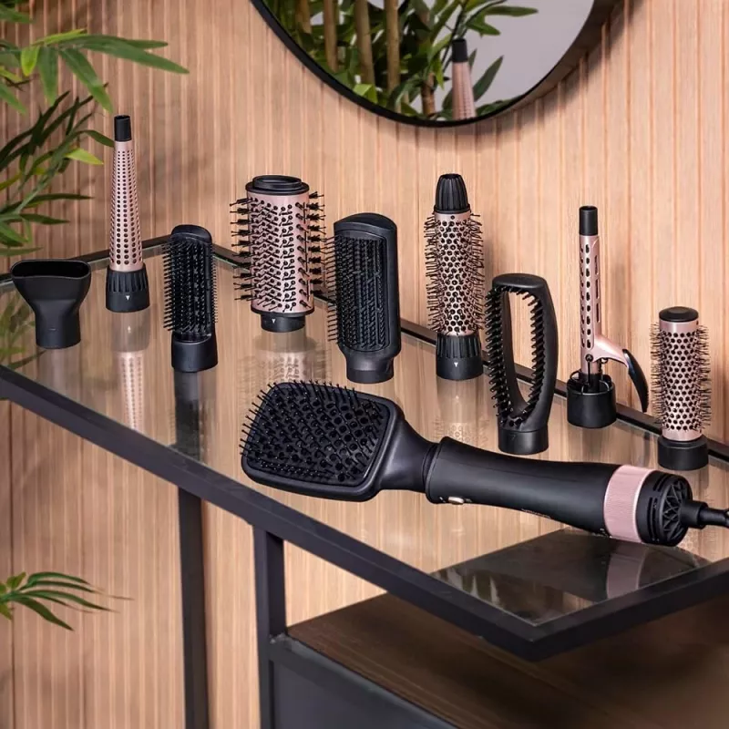 Cecotec CeramicCare 10in1 Styler Hot Air Brush 1000W Black