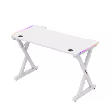 HUZARO HERO 2.3 RGB WHITE Gaming Desk