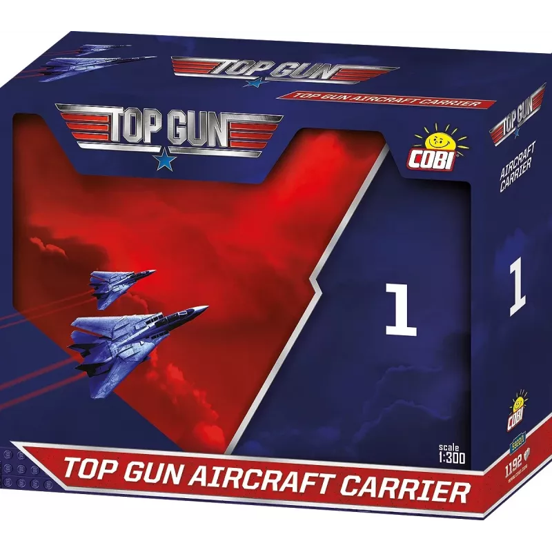 COBI KLOCKI Blocks Top Gun Aircraft Carrier 6130 Pieces