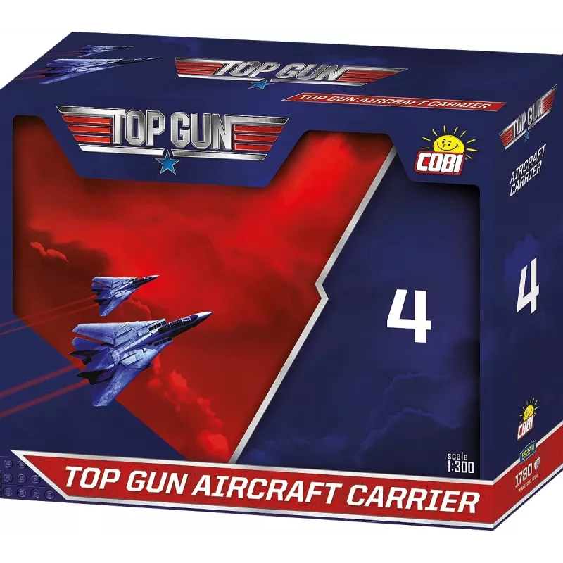 COBI KLOCKI Blocks Top Gun Aircraft Carrier 6130 Pieces