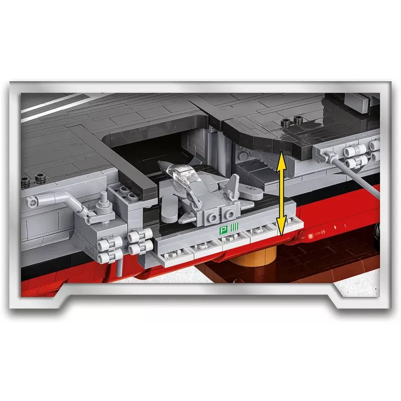 COBI KLOCKI Blocks Top Gun Aircraft Carrier 6130 Pieces