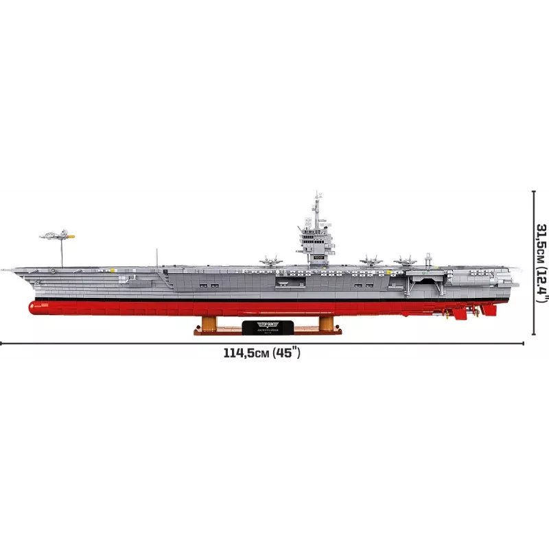 COBI KLOCKI Blocks Top Gun Aircraft Carrier 6130 Pieces