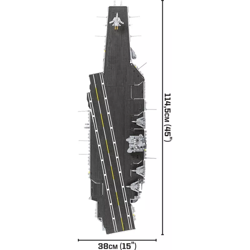 COBI KLOCKI Blocks Top Gun Aircraft Carrier 6130 Pieces