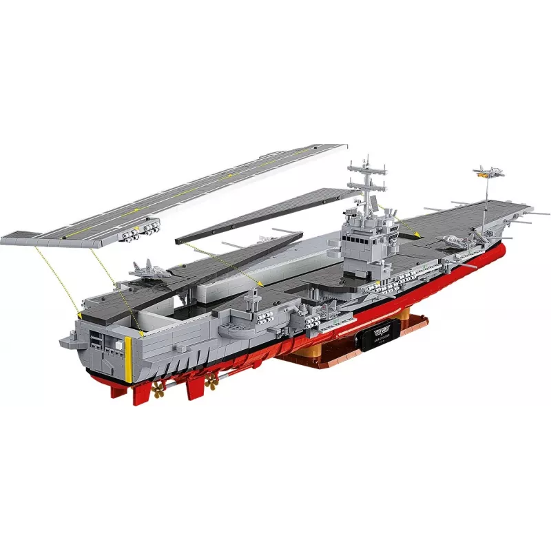 COBI KLOCKI Blocks Top Gun Aircraft Carrier 6130 Pieces