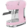 Smeg ECF02PKEU 50s Retro Style Espresso Coffee Machine, 1350 W, Pink