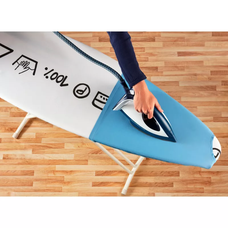 TEFAL TI 1200 Ironing Board White 124x40 cm Height Adjustable 93 cm
